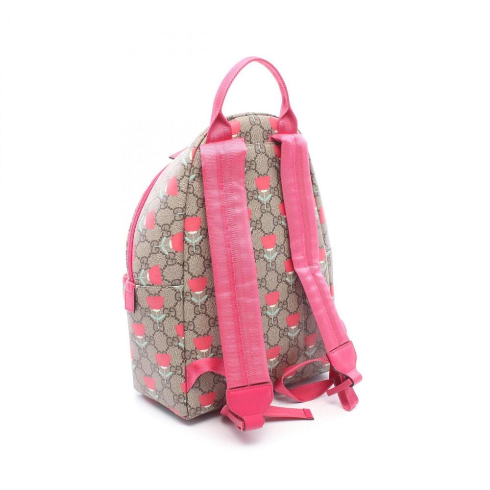 GUCCI Cream Leather Backpack - Picture 2 of 6